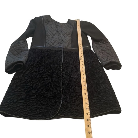 BCBG Max Azria Black Multi-Pattern Coat-Size XS-New Condition - Picture 4 of 15